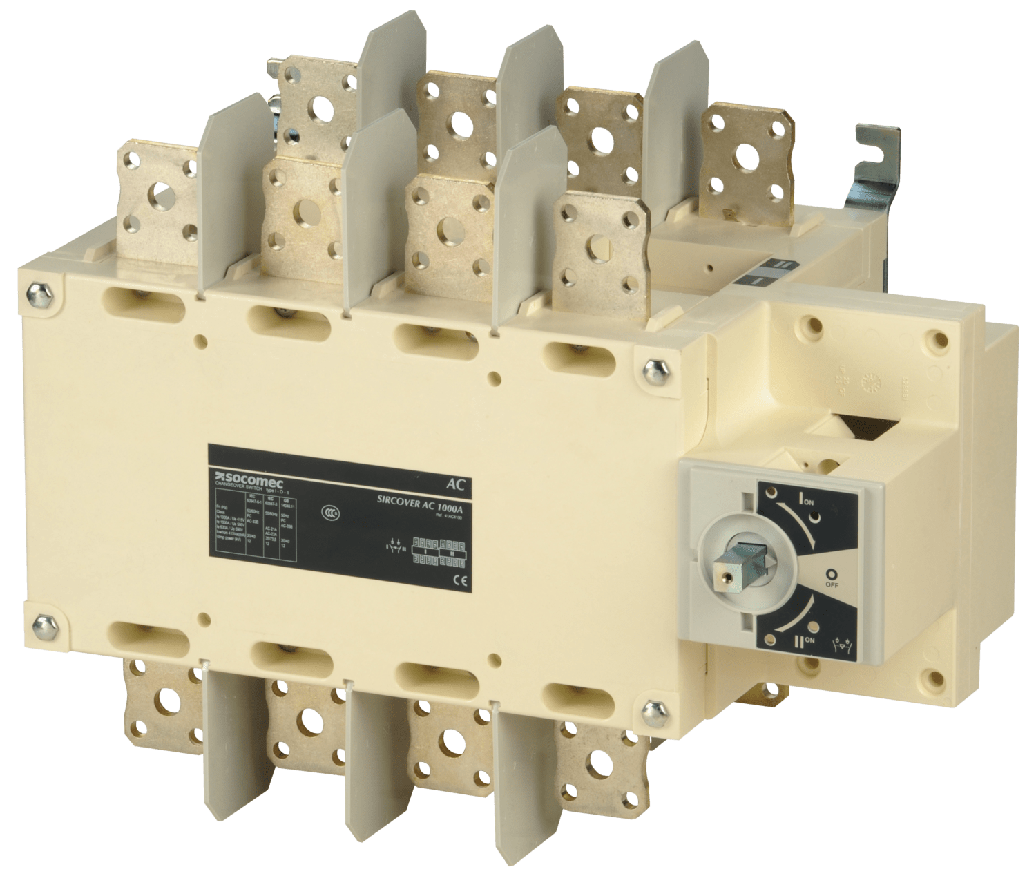 SOCOMEC ELETTROTECNICA - SIRCOVER - 1000A - 4P - I - O - II - CDO