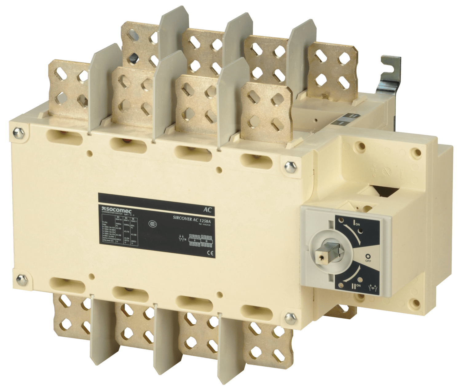 SOCOMEC ELETTROTECNICA - SIRCOVER - 1250A - 4P - I - O - II - CDO