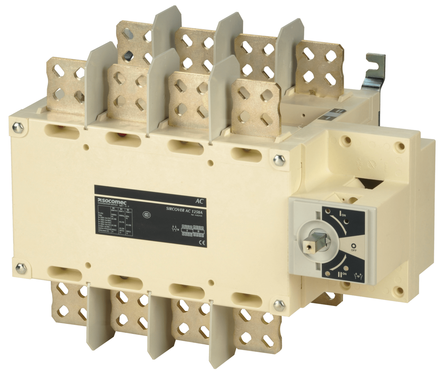 SOCOMEC ELETTROTECNICA - SIRCOVER - 1250A - 4P - I - O - II - CDO