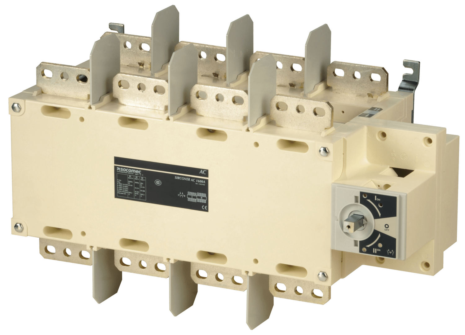 SOCOMEC ELETTROTECNICA - SIRCOVER - 1600A - 4P - I - O - II - CDO