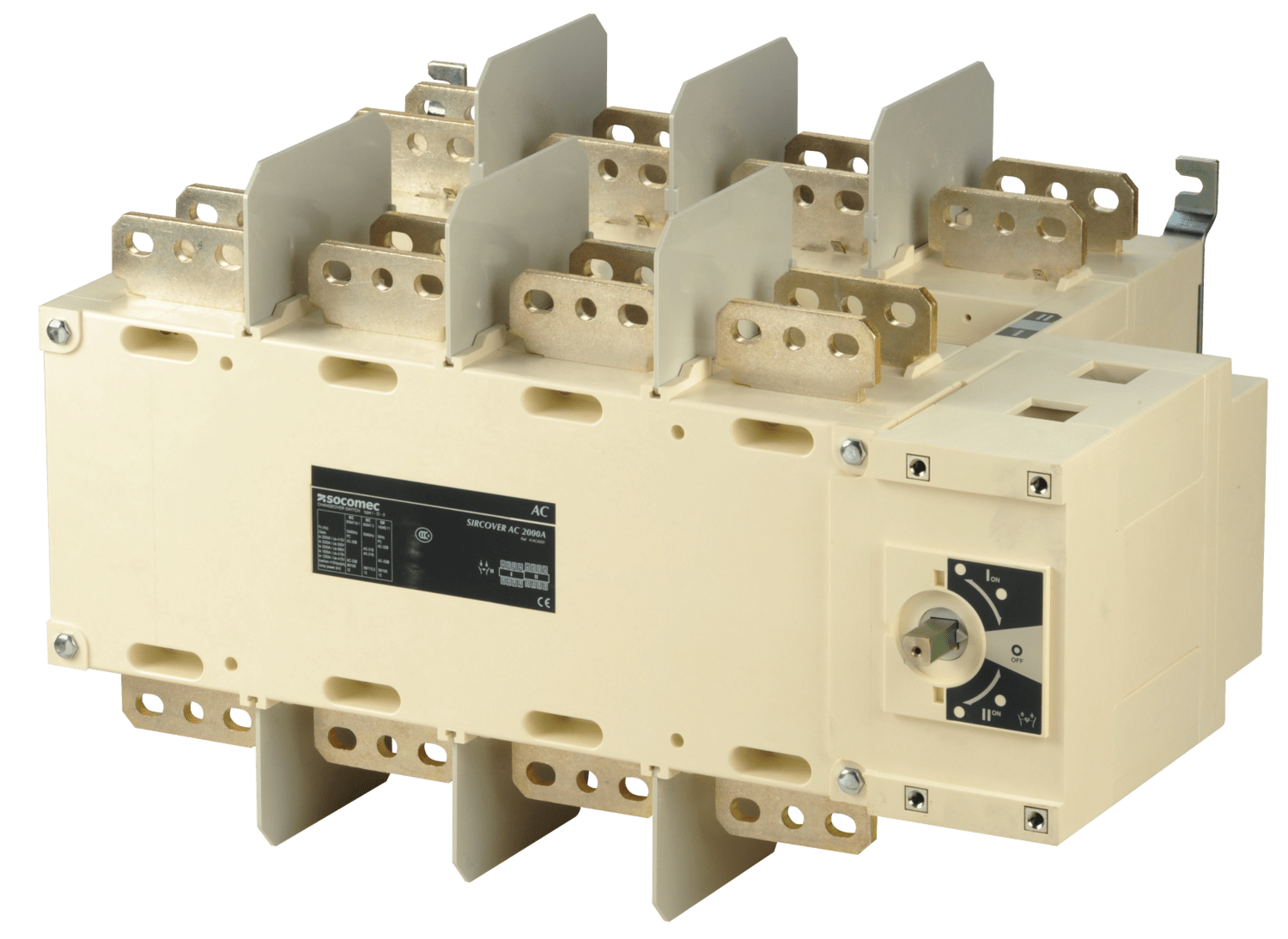 SOCOMEC ELETTROTECNICA - SIRCOVER - 2000A - 4P - I - O - II - CDO