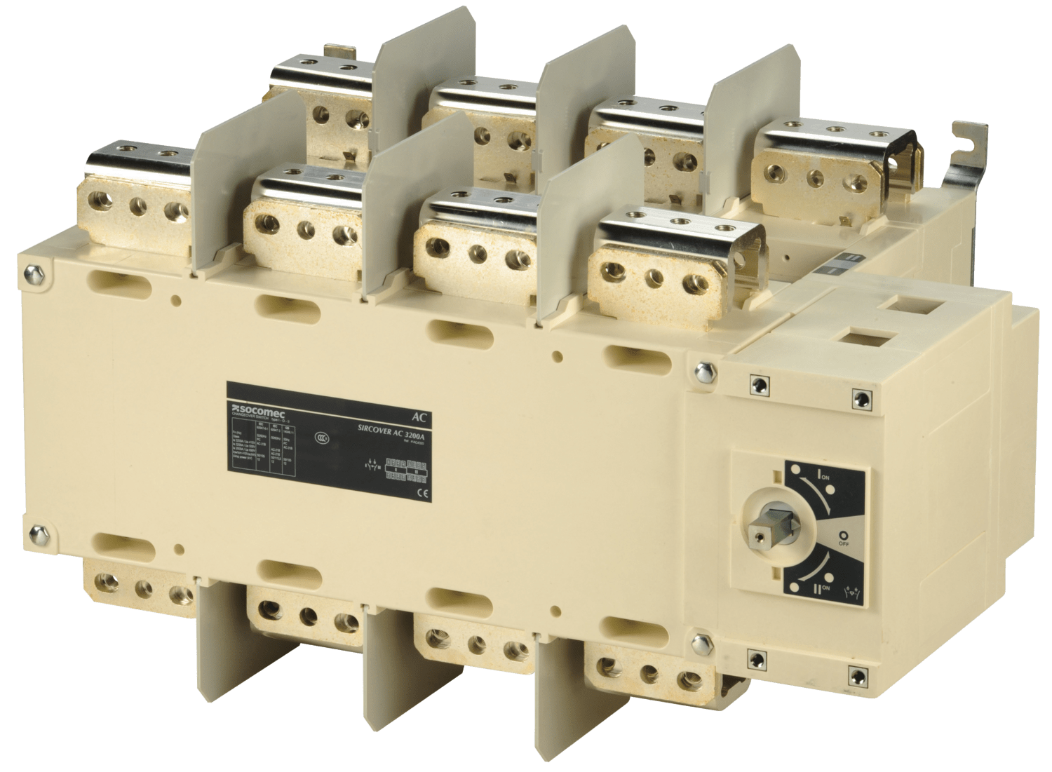 SOCOMEC ELETTROTECNICA - SIRCOVER - 3200A - 4P - I - O - II - CDO