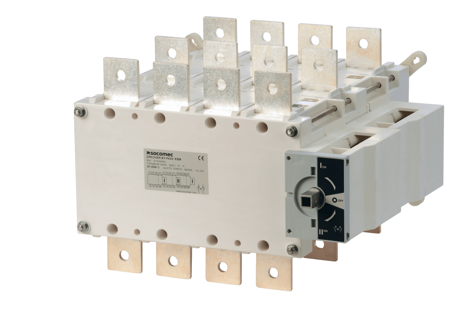 SOCOMEC ELETTROTECNICA - SIRCOVER BY PASS - 160A - 4+8P - I - O -
