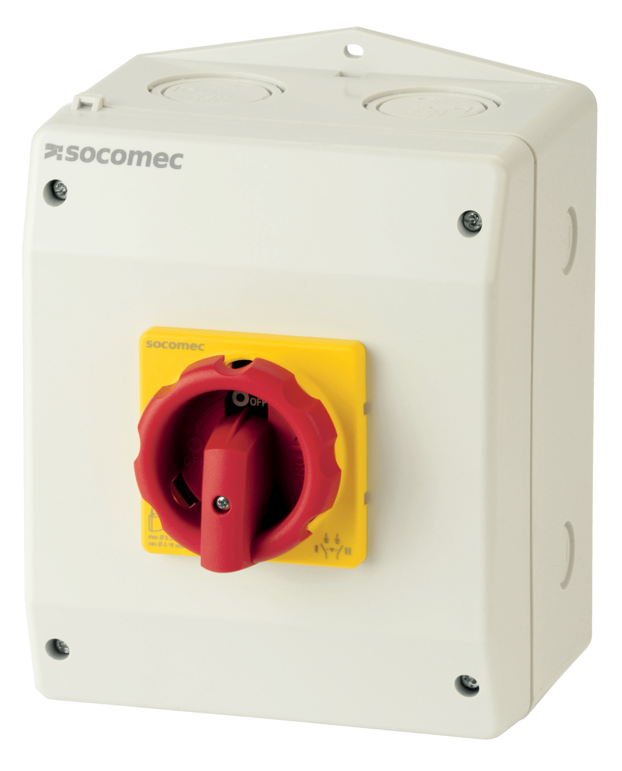 SOCOMEC ELETTROTECNICA - COMO CS I -0- II 4P 25A - CASS. POLICARB