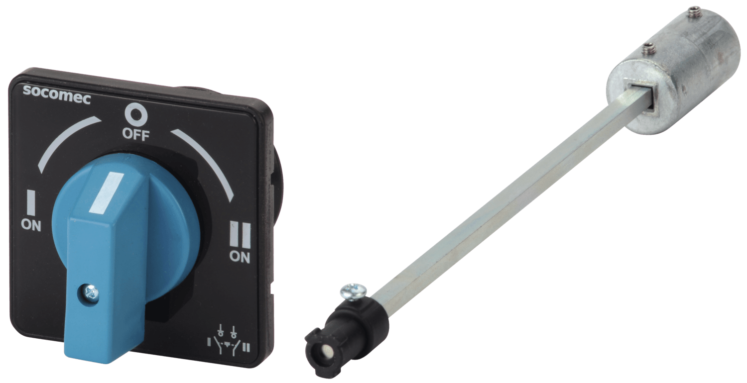 SOCOMEC ELETTROTECNICA - MANIGLIA ESTERNA NON LUCCH. + ASSE