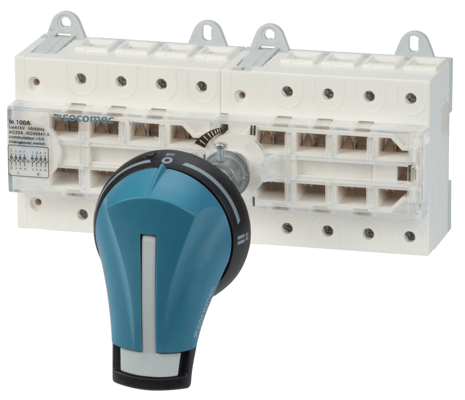 SOCOMEC ELETTROTECNICA - COMM. SIRCO VM1 - 125A - 3P - I - 0 - II