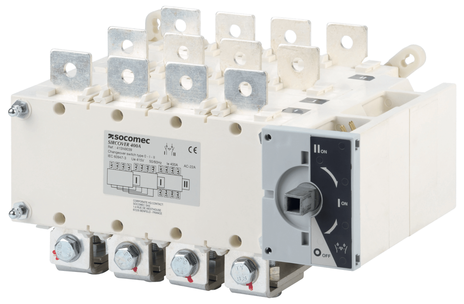 SOCOMEC ELETTROTECNICA - SIRCOVER BY-PASS I-I+II-II OVERLAPPING -