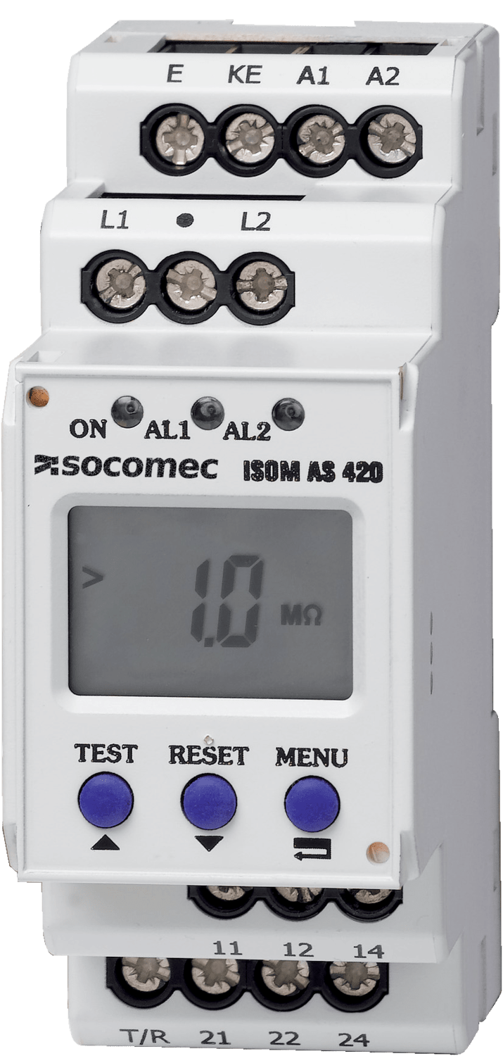 SOCOMEC ELETTROTECNICA - AS 420 - US=16-72V AC/9,6-94V DC