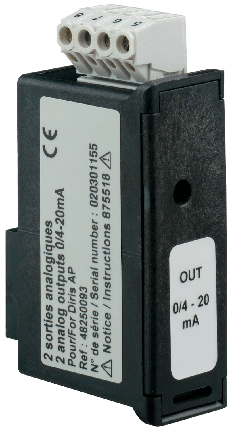 SOCOMEC ELETTROTECNICA - USCITE ANALOGICHE DIRIS A-30/A-41