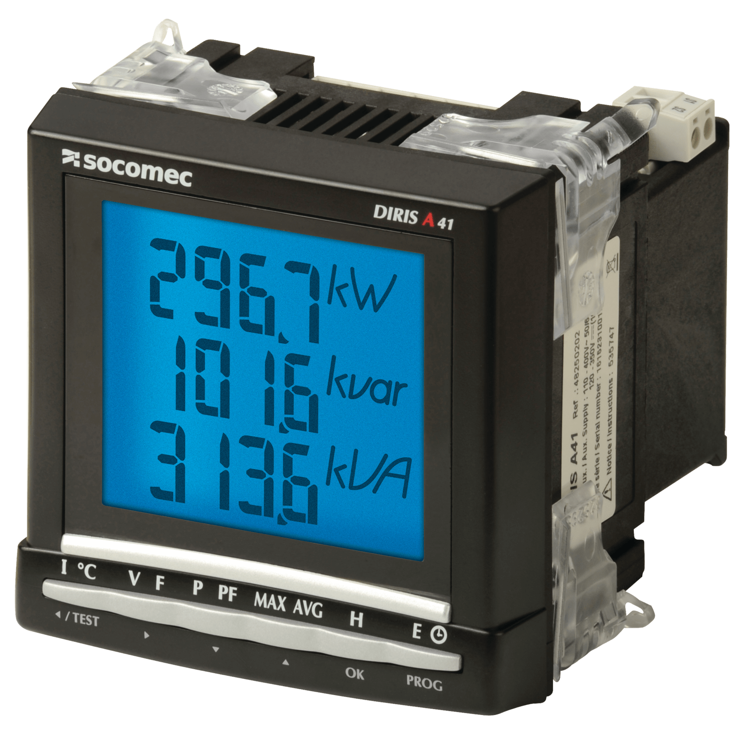 SOCOMEC ELETTROTECNICA - DIRIS A-41 ALIMENTAZIONE 12-48VDC