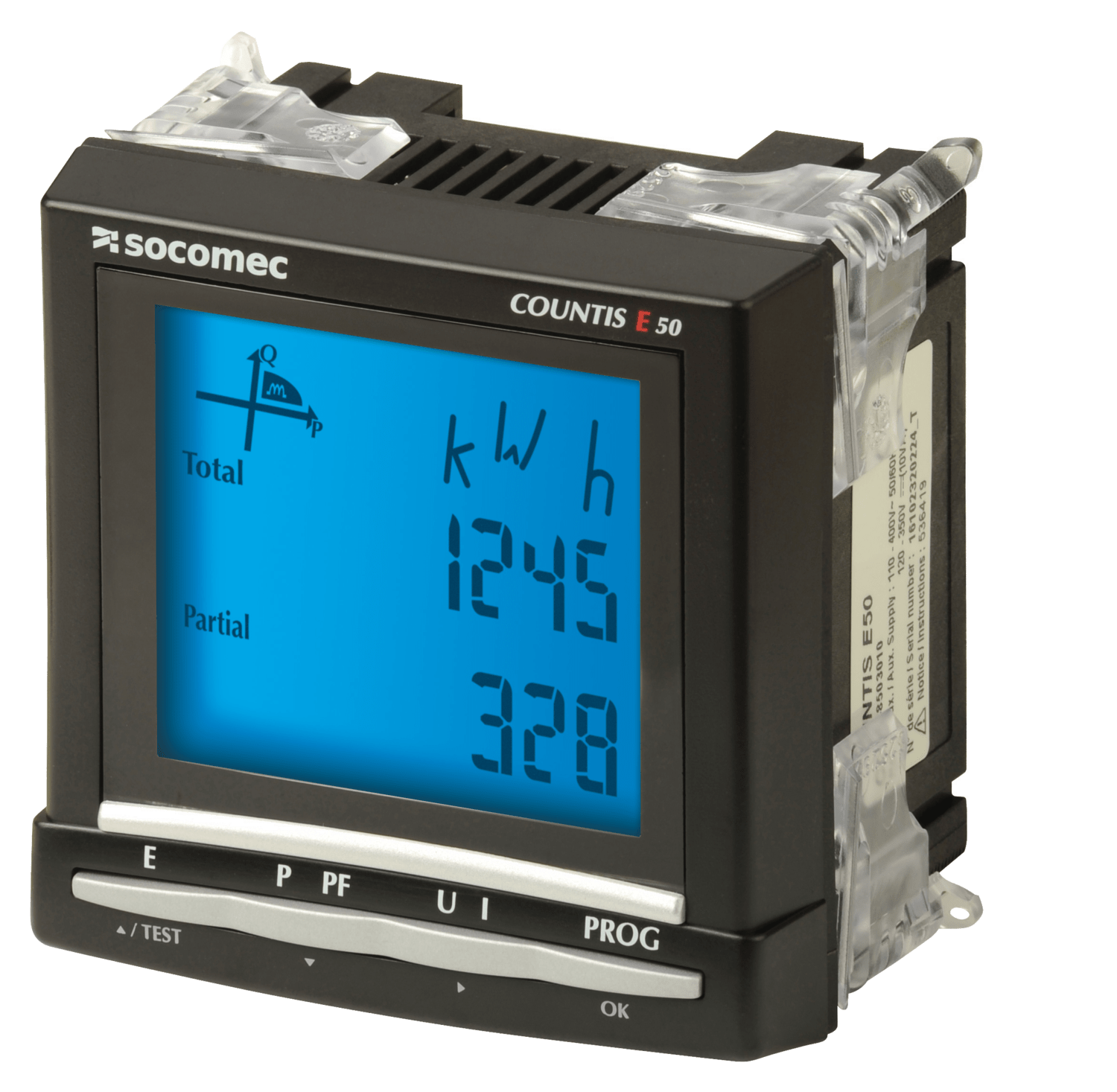 SOCOMEC ELETTROTECNICA - COUNTIS E50 400VAC 96X96 COLLEGAMENTO SU