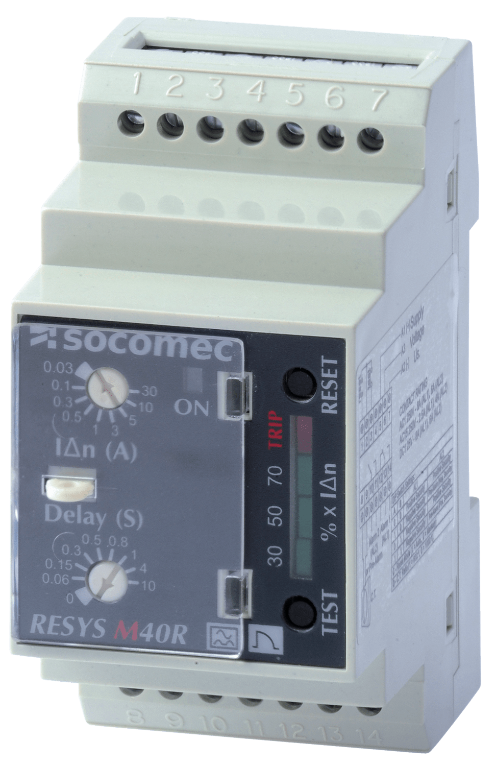 SOCOMEC ELETTROTECNICA - RESYS M40R US=115/230VAC 49413724