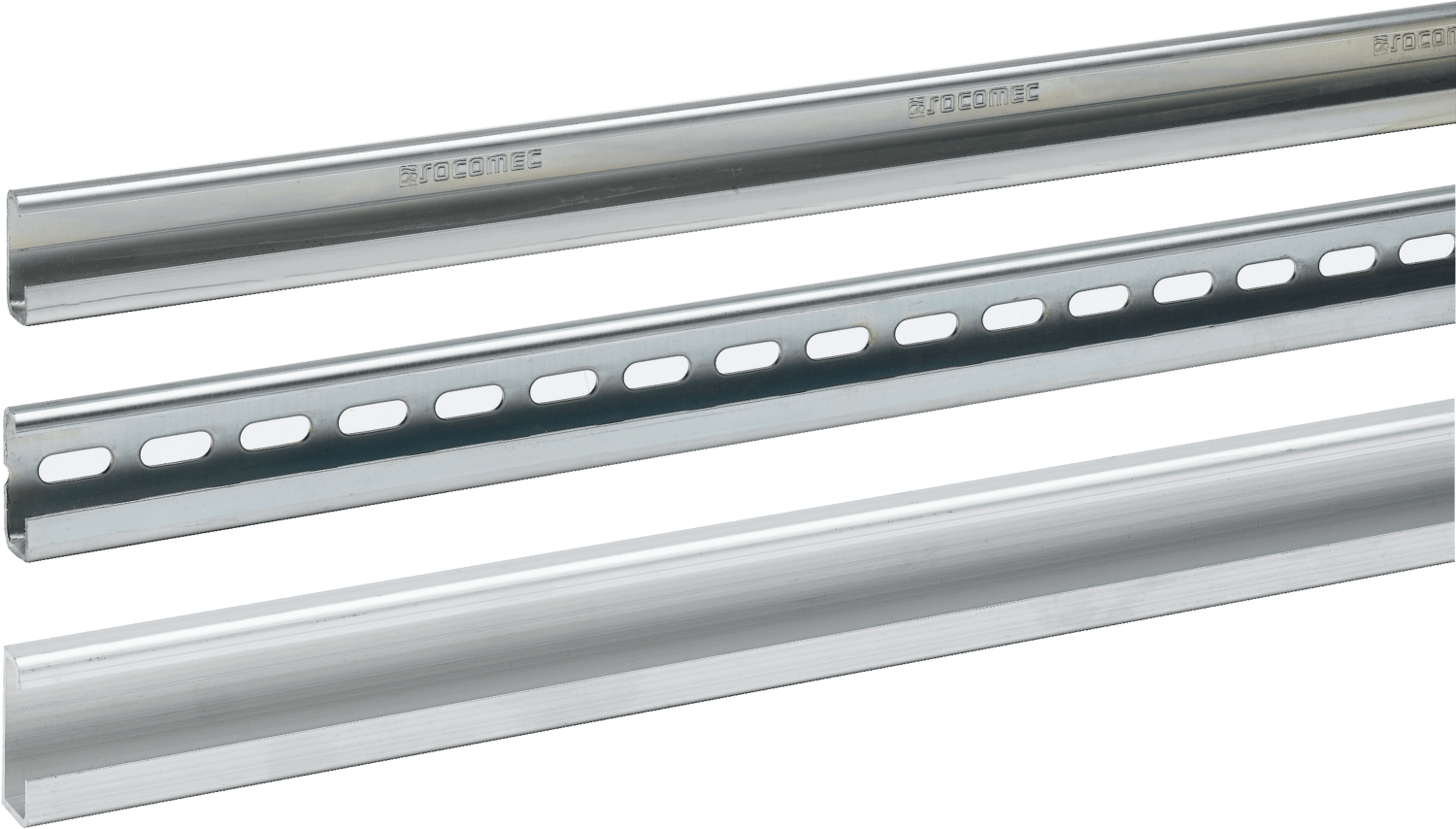 SOCOMEC ELETTROTECNICA - GUIDA ACCIAIO ASIM PERF. 32X15 L=2M