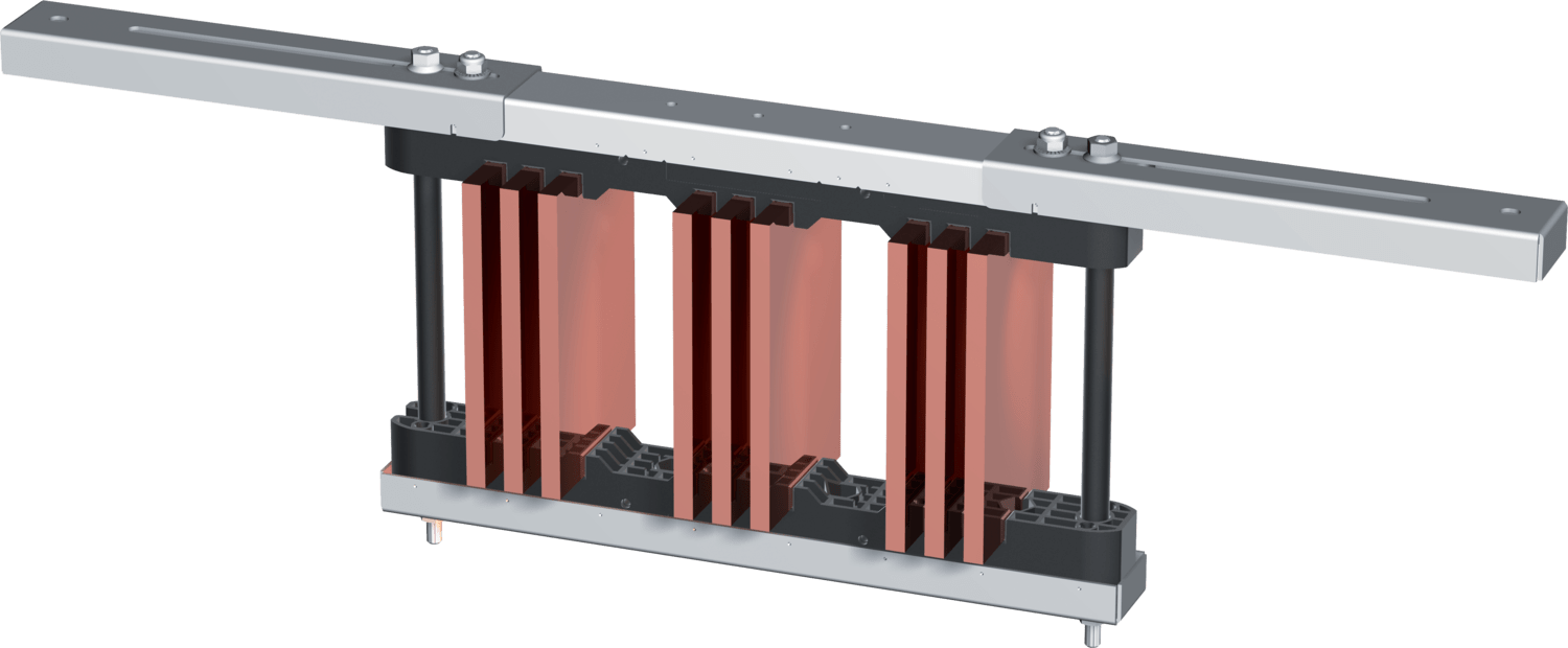 SOCOMEC ELETTROTECNICA - SUPP. BARRA SBC 20 - SUPP. DI FONDO PER