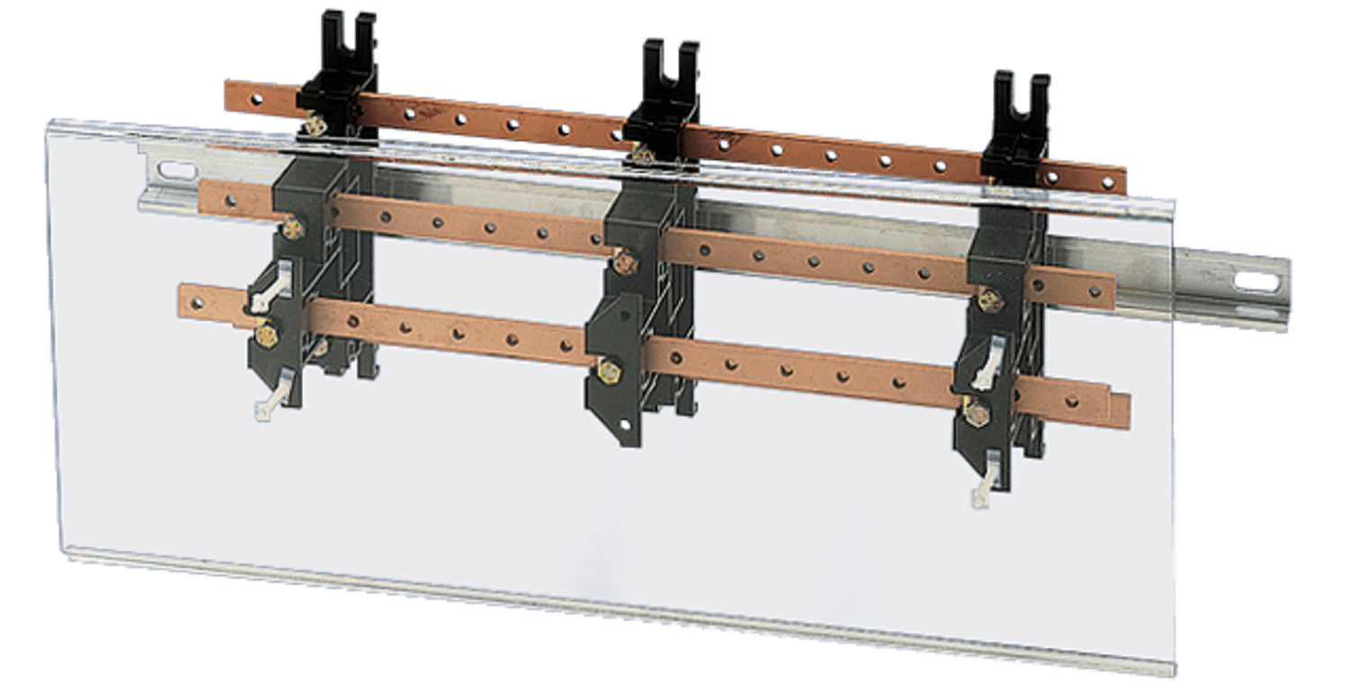 SOCOMEC ELETTROTECNICA - BARRETTA DI TERRA L=470MM - 41 X 16 MM2