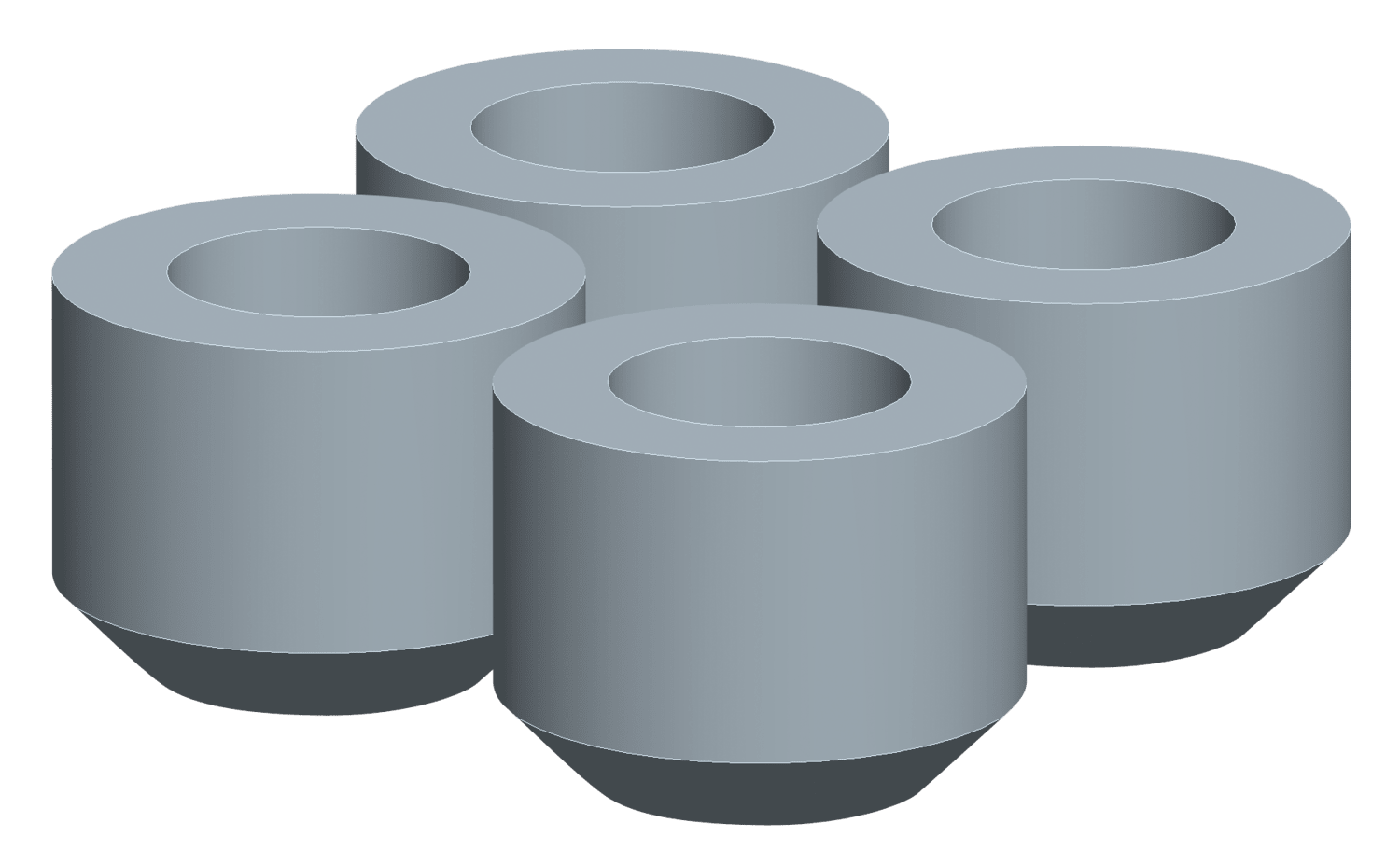 SOCOMEC ELETTROTECNICA - KIT 4 APERTURE X TETTO DI 15MM