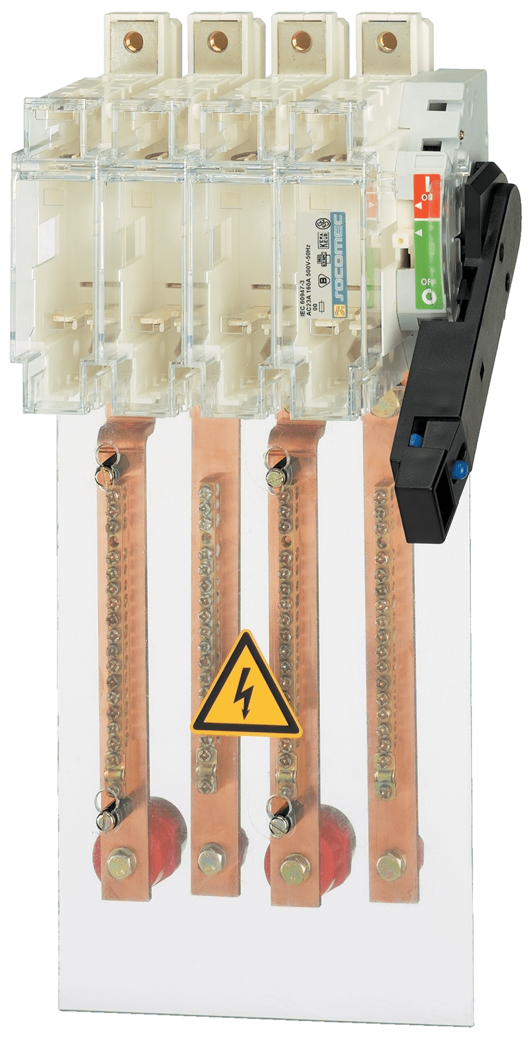 SOCOMEC ELETTROTECNICA - RIPARTITORE MULTIPOLARE PER FUSERBLOC -