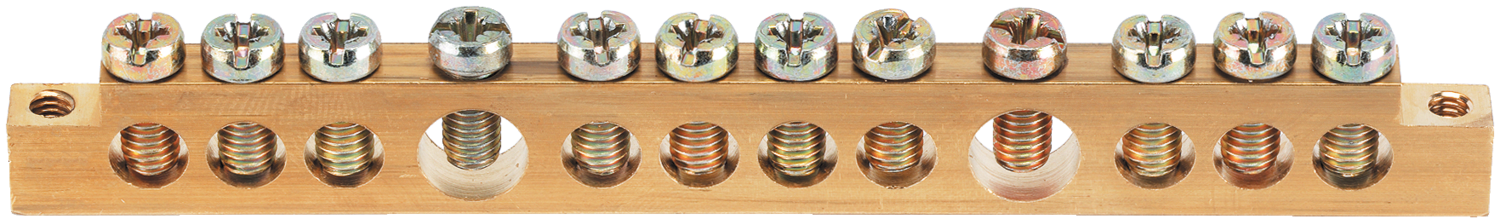 SOCOMEC ELETTROTECNICA - BARRETTA DI TERRA L=120MM - 10 X 16 MM2