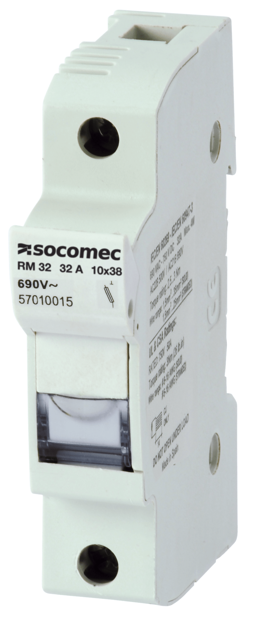 SOCOMEC ELETTROTECNICA - RM - 32A - 10X38 - 1P+N (1 MODULO) - APP