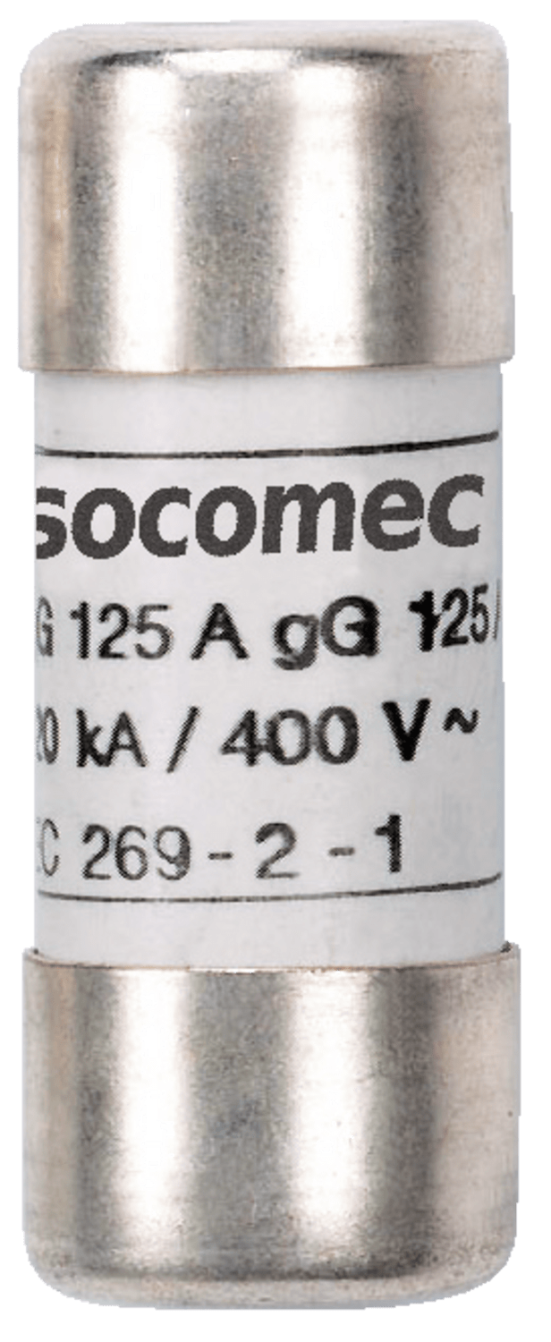 SOCOMEC ELETTROTECNICA - FUS. CILIND. TIPO GG - 10X38 GG - SENZA