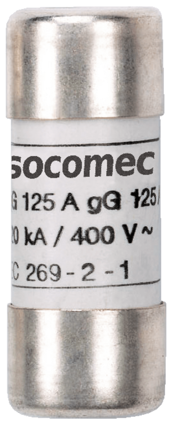 SOCOMEC ELETTROTECNICA - FUS. CILIND. TIPO GG - 22X58 GG - CON PE 60620016