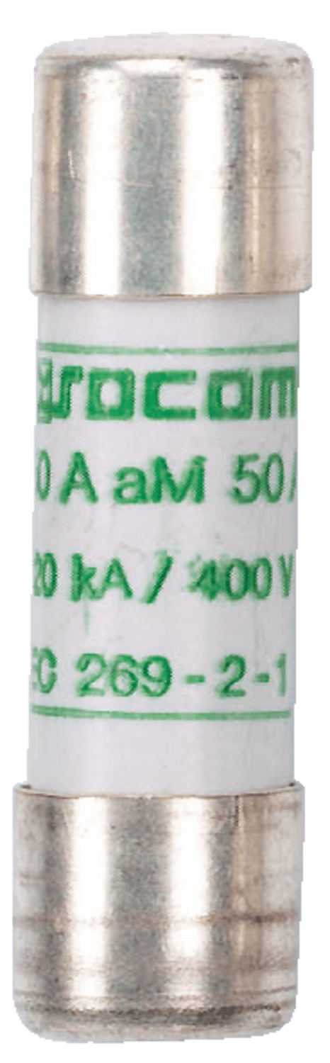 SOCOMEC ELETTROTECNICA - FUS. CILIND. TIPO AM - 22X58 AM - CON PE 60630125