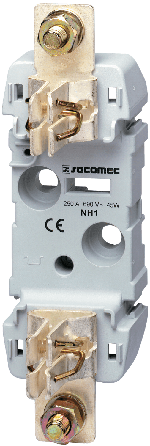 SOCOMEC ELETTROTECNICA - BASI FUS. SENZA PERC. 160/630A - 250A -T