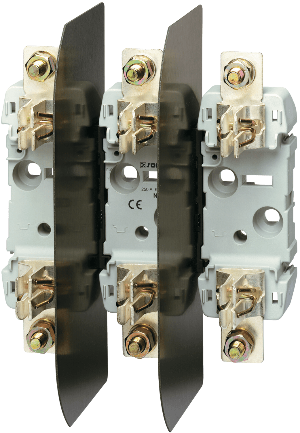 SOCOMEC ELETTROTECNICA - BASI FUS. SENZA PERC. 160/630A - 250A -T