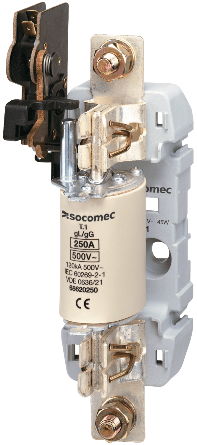 SOCOMEC ELETTROTECNICA - KIT IP 20 PER BASE FUS. 1P NH 1 250A