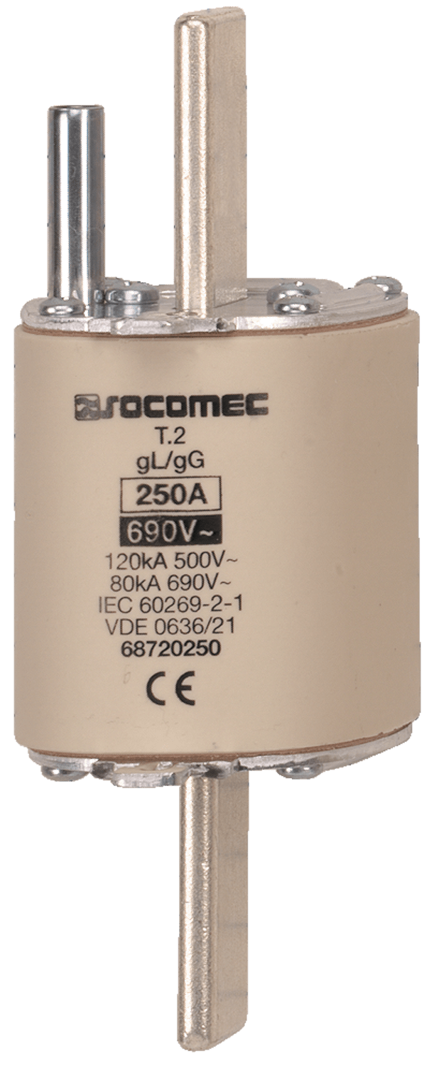 SOCOMEC ELETTROTECNICA - FUS. A COLT. TIPO GG - T2 GG - CON PERCU