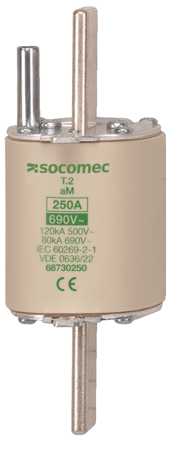 SOCOMEC ELETTROTECNICA - FUS. A COLT. TIPO AM - T2 AM - CON PERCU