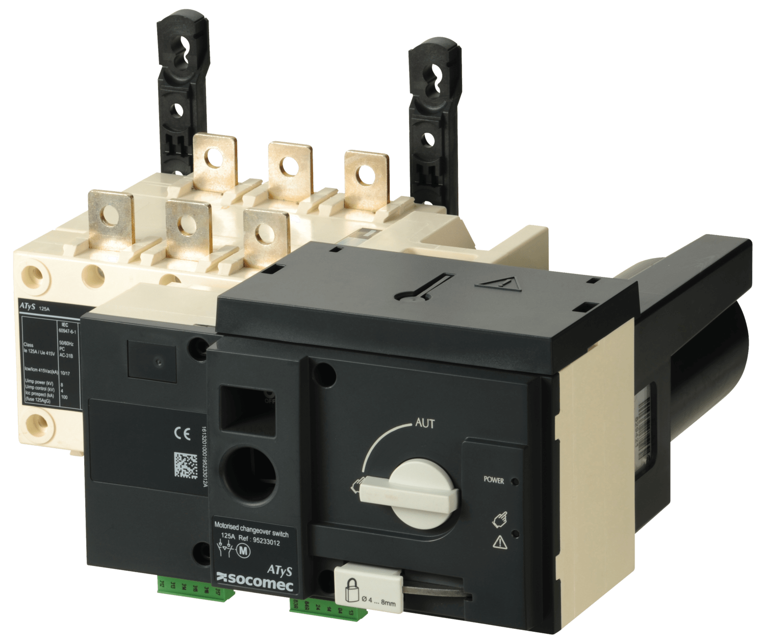 SOCOMEC ELETTROTECNICA - ATYS R 3X200A - ALIM. 230 VAC