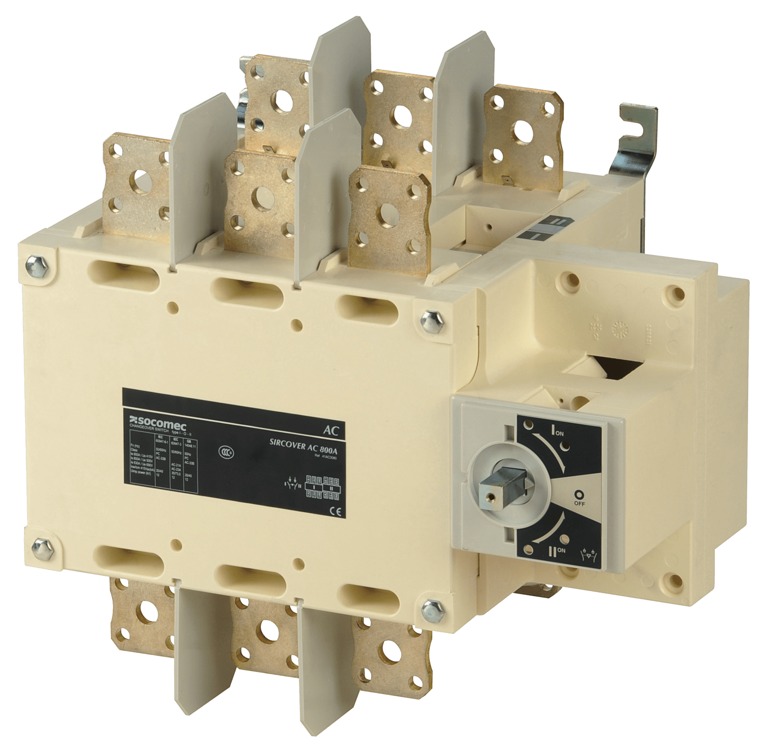 SOCOMEC ELETTROTECNICA - ATYS R 3X800A - ALIM. 230 VAC