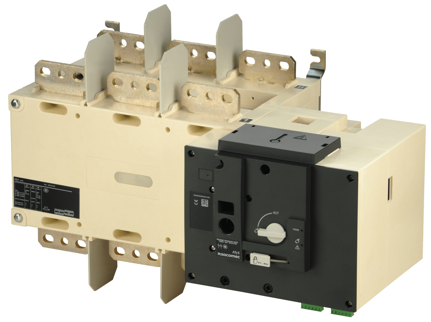 SOCOMEC ELETTROTECNICA - ATYS R 3X1600A - ALIM. 230 VAC