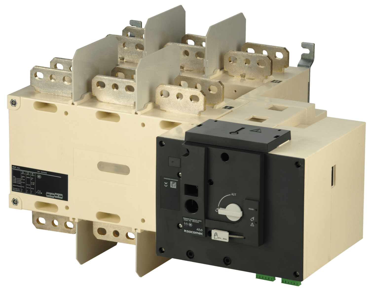 SOCOMEC ELETTROTECNICA - ATYS R 3X3200A - ALIM. 230 VAC