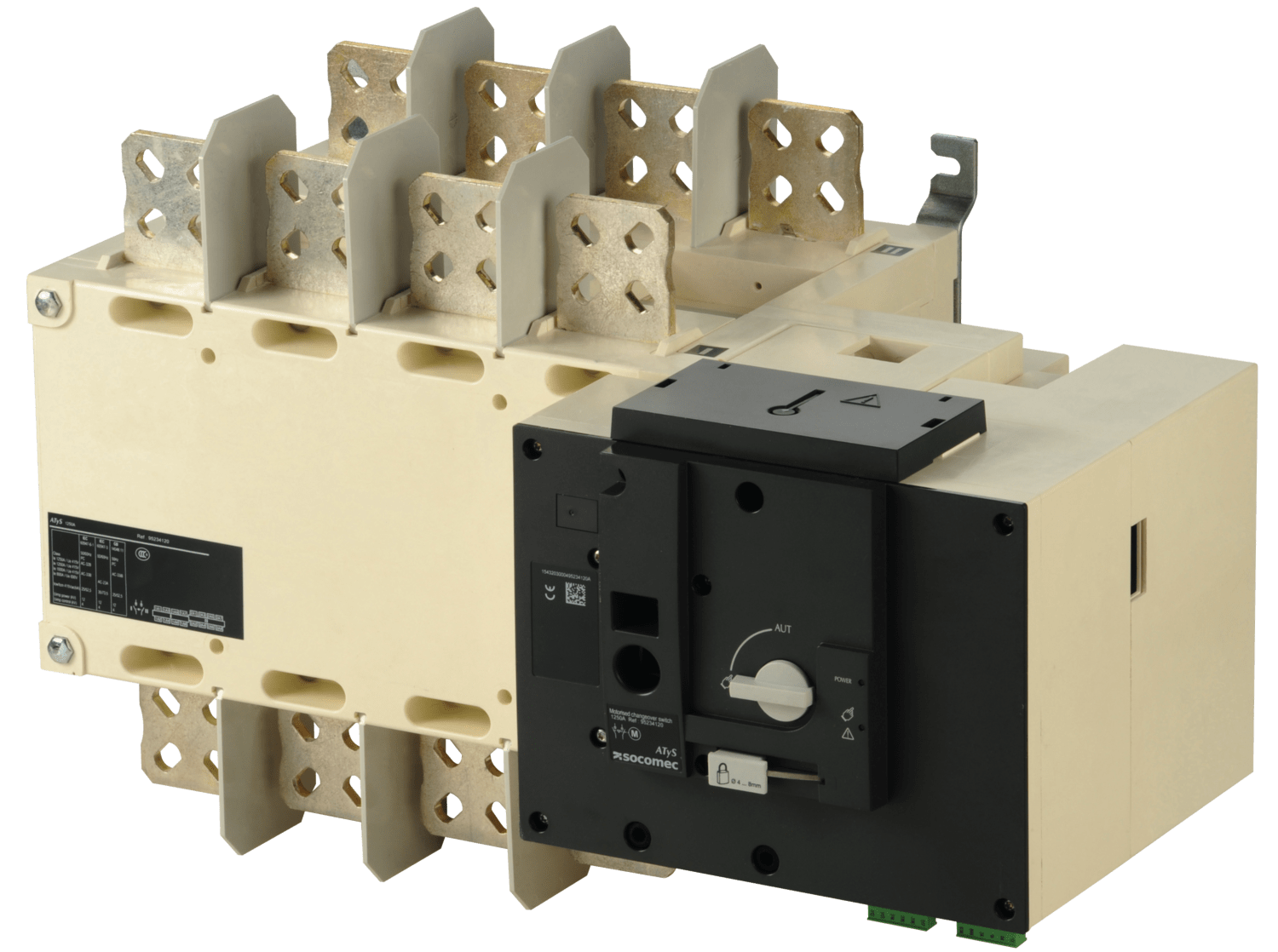 SOCOMEC ELETTROTECNICA - ATYS R 4X1250A - ALIM. 230 VAC