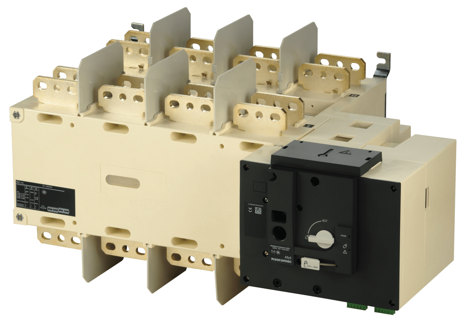 SOCOMEC ELETTROTECNICA - ATYS R 4X3200A - ALIM. 230 VAC