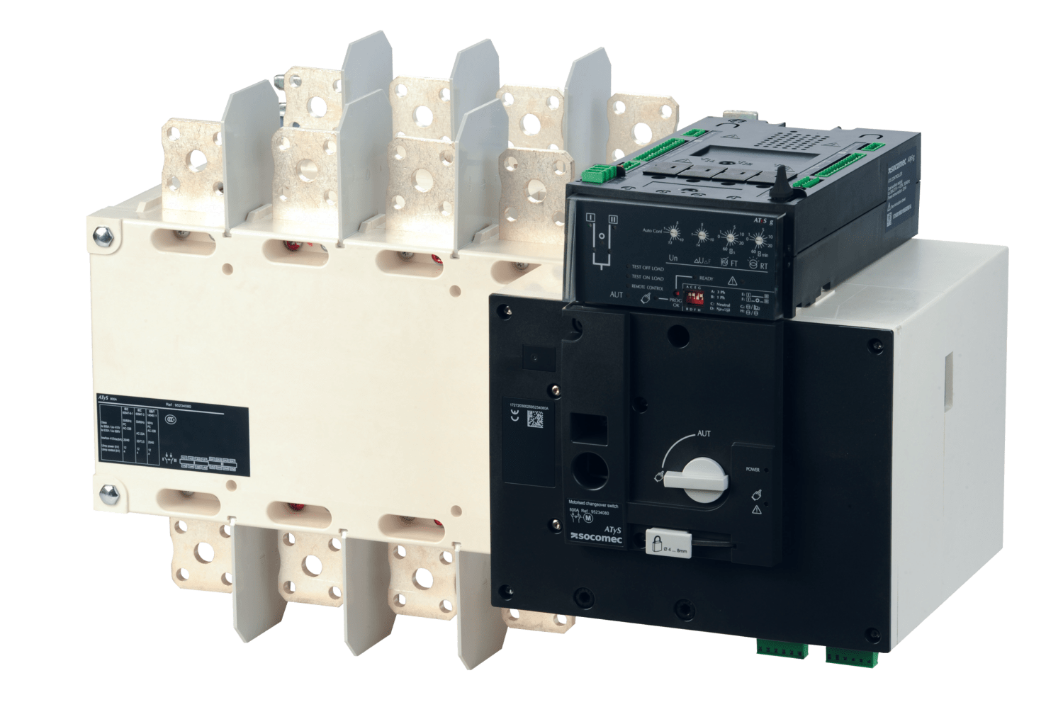 SOCOMEC ELETTROTECNICA - ATYS G 4X1000A - ALIM. 230 VAC