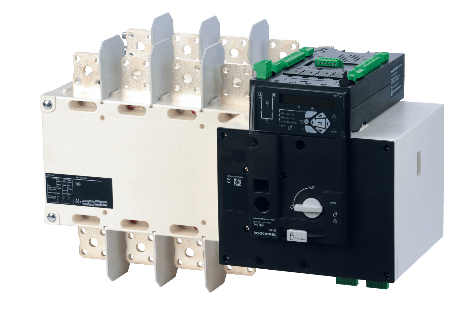 SOCOMEC ELETTROTECNICA - ATYS P 3X800A - ALIM. 230 VAC