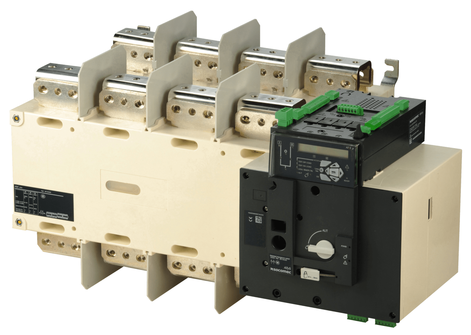 SOCOMEC ELETTROTECNICA - ATYS P 4X3200A - ALIM. 230 VAC