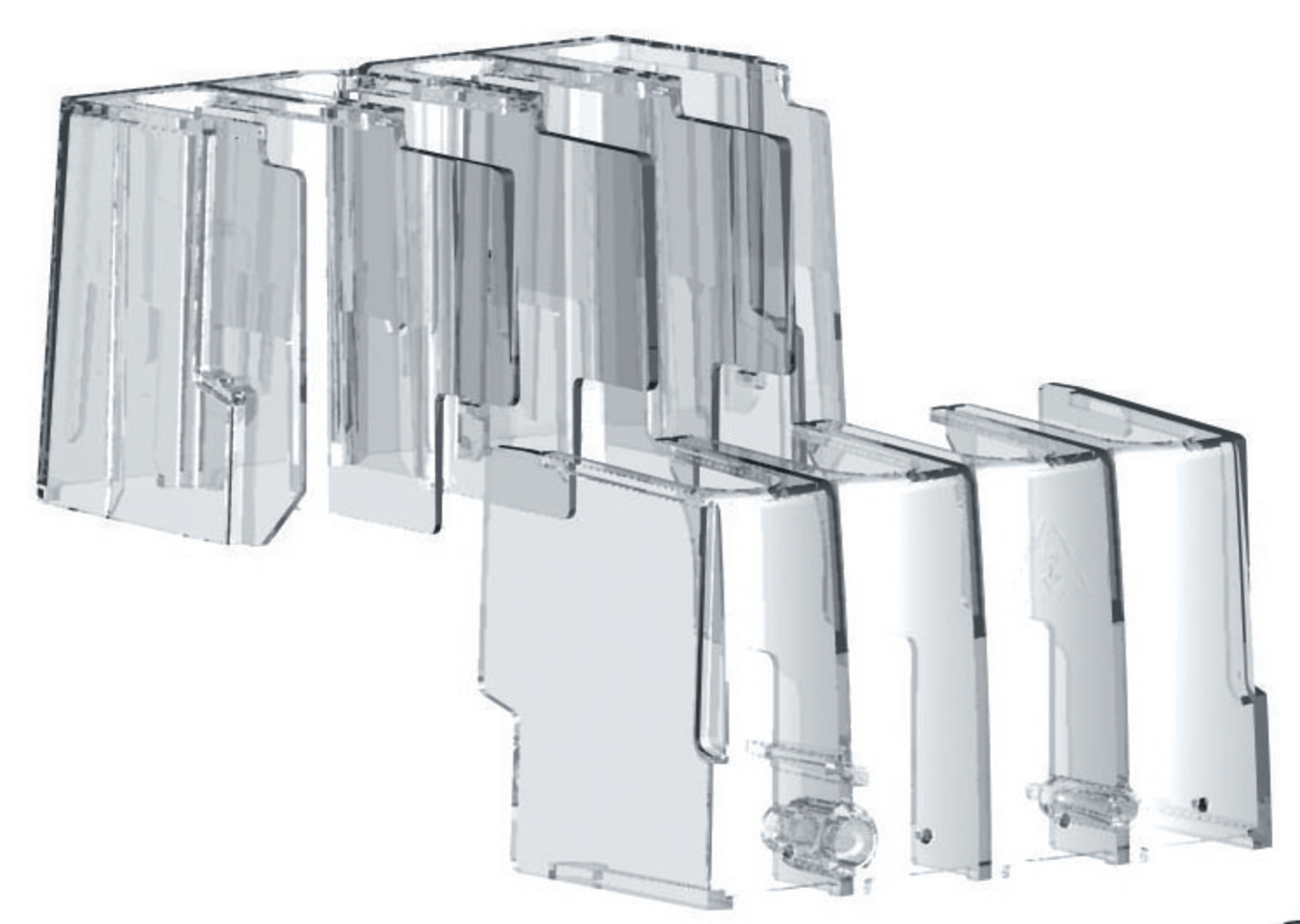 SOCOMEC ELETTROTECNICA - COPRIMORSETTI 4P A MONTE PER ATYS S