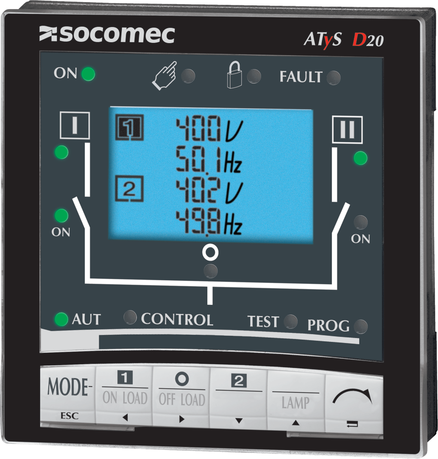 SOCOMEC ELETTROTECNICA - INTERFACCIA REMOTA ATYS D20