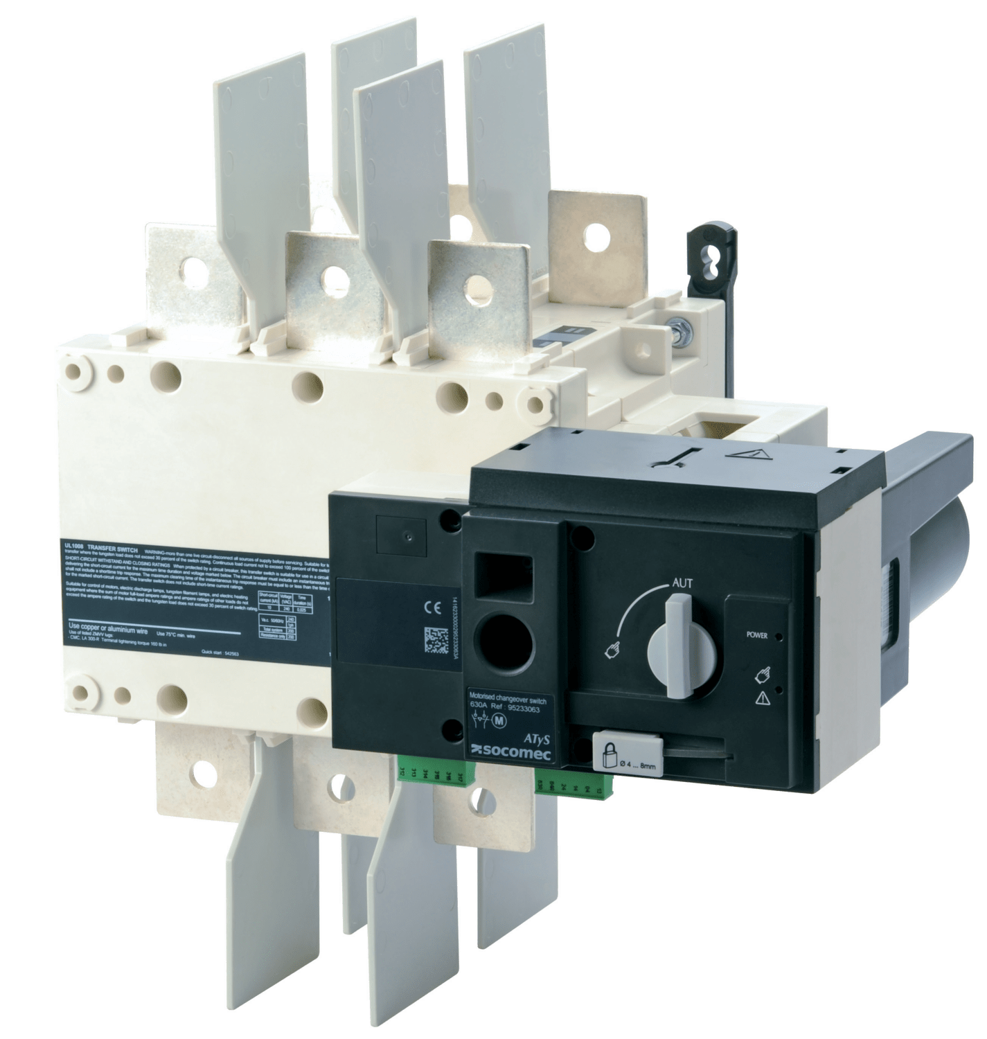SOCOMEC ELETTROTECNICA - ATYS UL 3X100A
