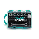 TRADEFORCE - Mini chiave a cricchetto con accessori 27 utensili 0001490002