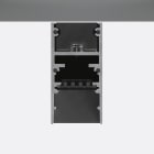 ARTEMIDE - A.24 PLAF. BINARIO MAGNETICO 1176MM BBRZ