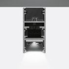 ARTEMIDE - A.24 PLAF. MODULO DIFF. 3000K 1176MM BLK