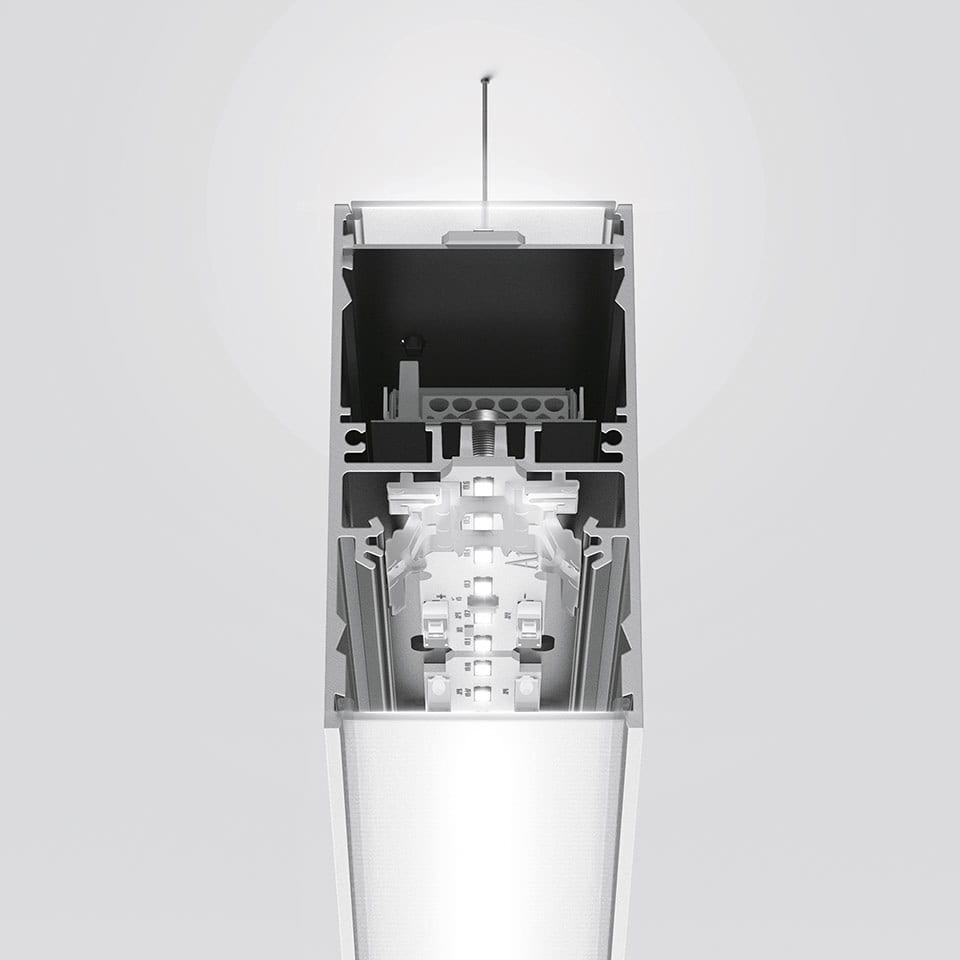 ARTEMIDE - A.39 SOSP DIRIND 2368MM 830 DIM BCO