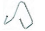 AERTECNICA - GANCIO METAL PORTA TUBO FLESS. COMPL. D4