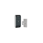 CDVI - AM200TT tastiera con lettore di prossimita MIFARE 13,56 MHz serratura elettronica a batteria per armadietti colore cromo