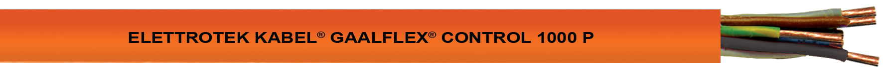 ELETTROTEK KABEL - CONTROL 1000 P ORANGE 5G16
